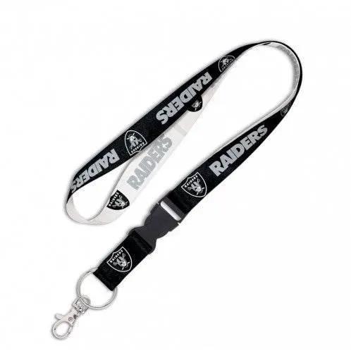 Las Vegas Raiders Lanyard With Detachable Buckle ID Holder - ToylandEU™