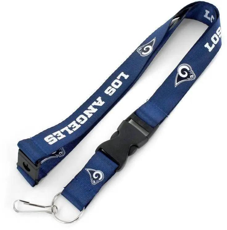 Los Angeles Rams Navy Lanyard With Breakaway Quick Release - ToylandEU™