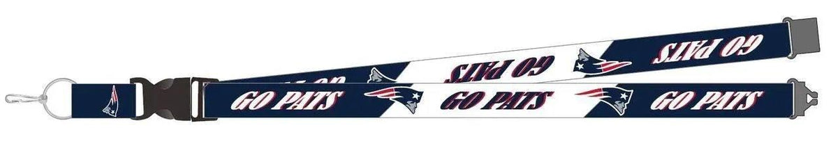 New England Patriots Lanyard Breakaway Style Slogan Design - ToylandEU™