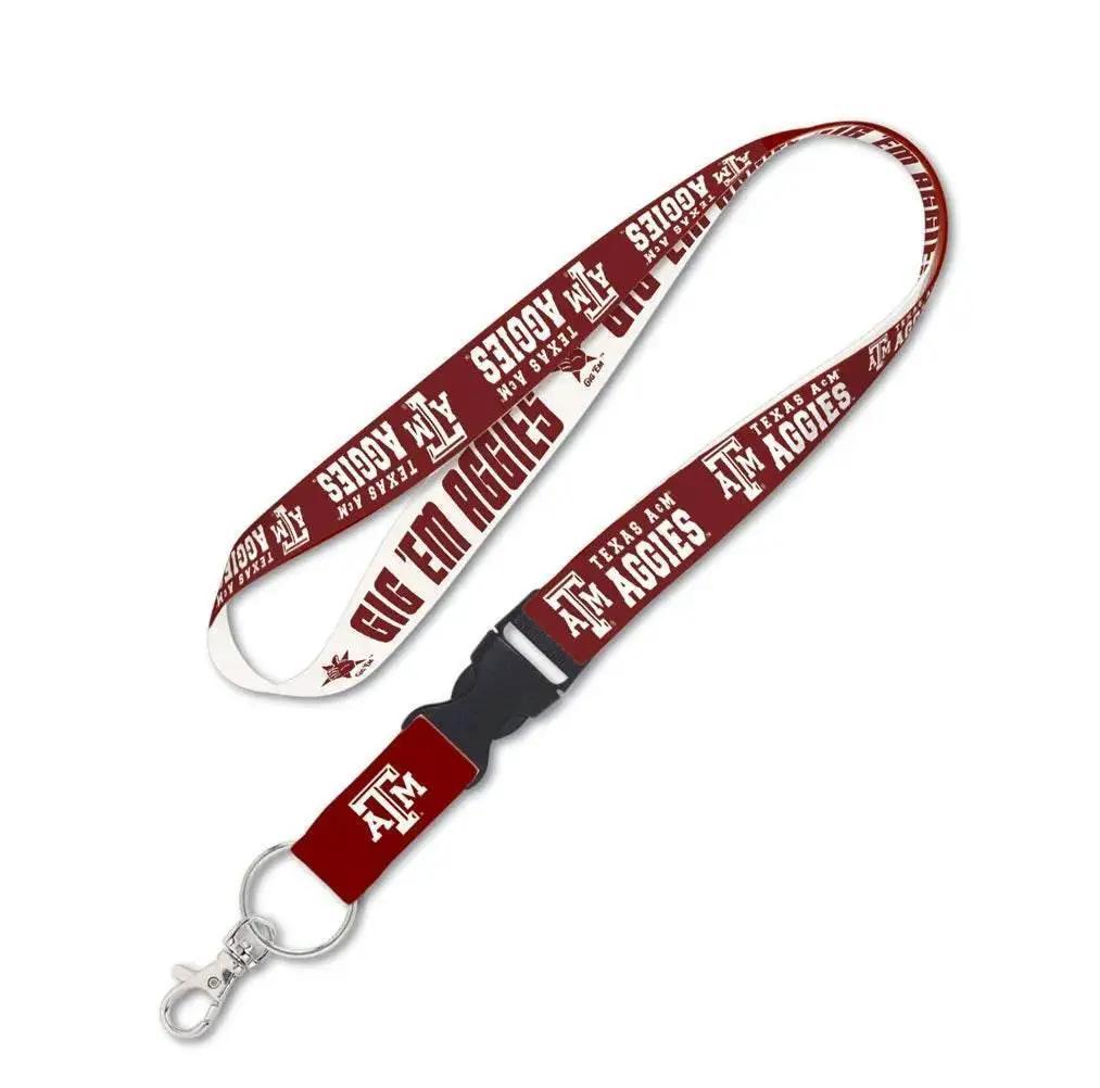 Texas AM Aggies Lanyard 1 Inch Width With Detachable Buckle - ToylandEU™