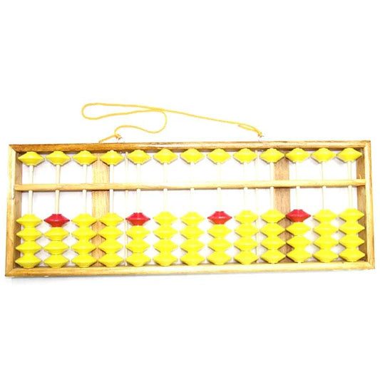 Large 13-Column Wooden Chinese Abacus with Wall Hanger - Non-Slip - ToylandEU