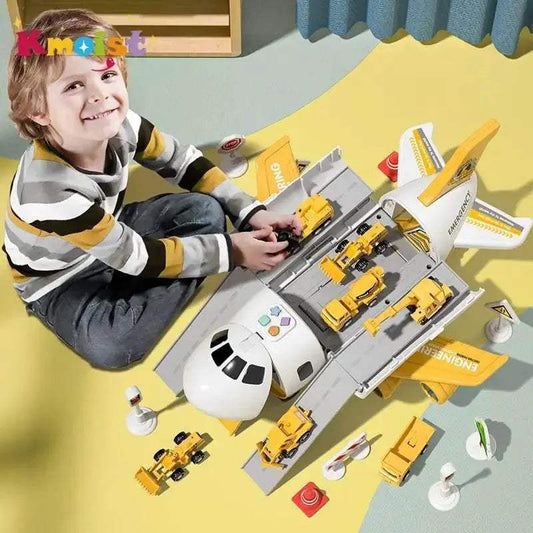 Large Aircraft Simulation Track Inertia Toy Airplane Gifts - ToylandEU