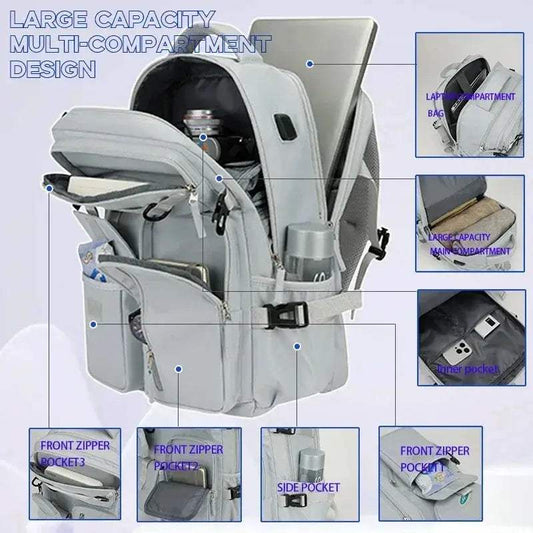 Large Capacity Laptop Backpack For Travel And Work - ToylandEU