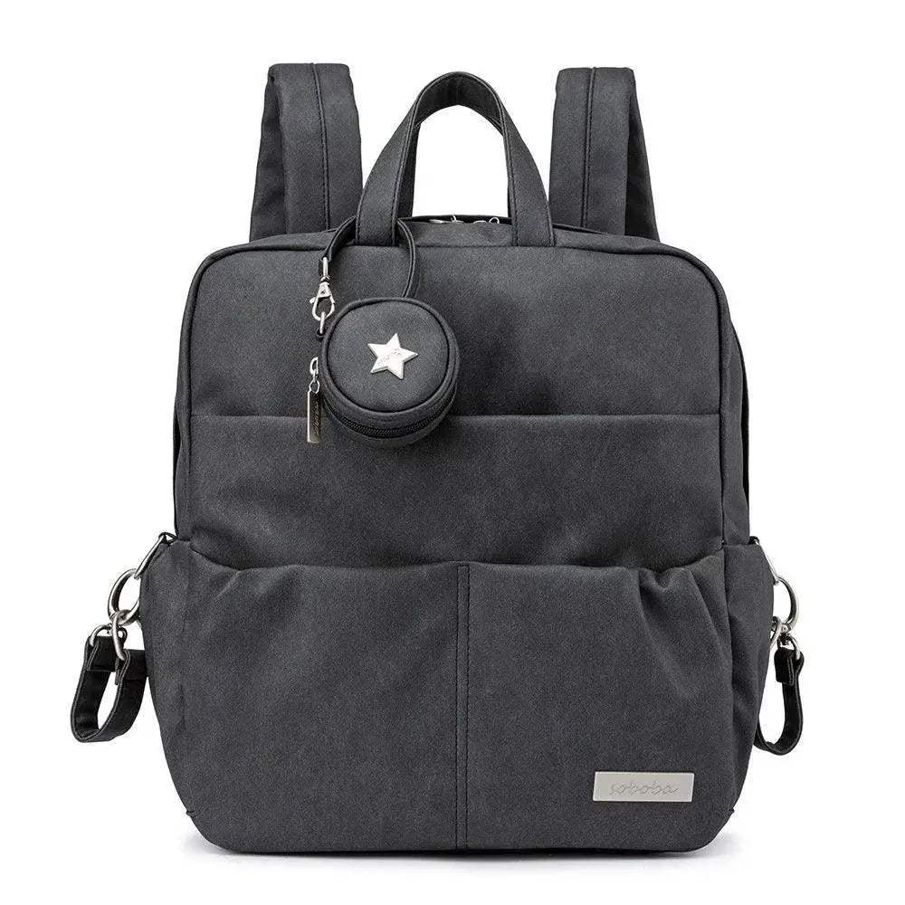 Large Capacity Waterproof Diaper Backpack With Pacifier Holder - ToylandEU