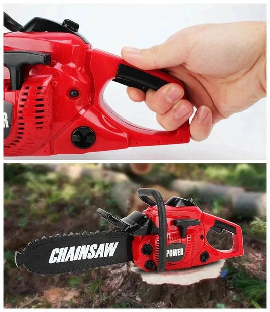 Large Size Children Electronic Chainsaw Kids Play Tool Kits - ToylandEU