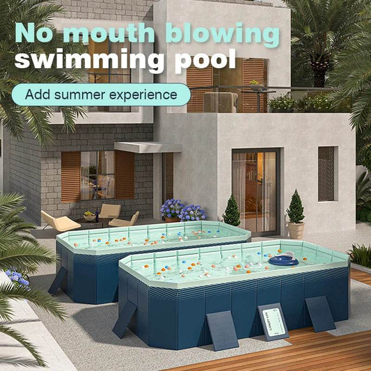 Large Swimming Pool Foldable Frame Pools for Family Summer Water Games - ToylandEU