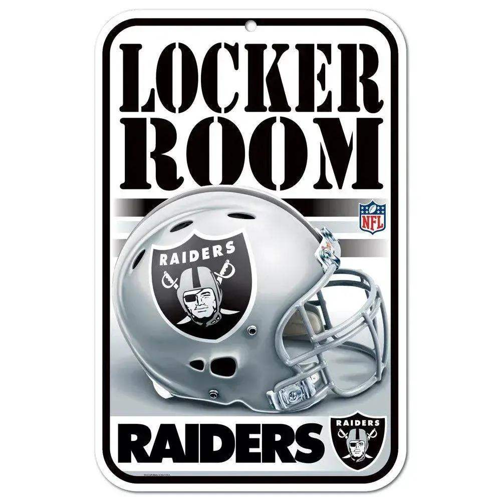Las Vegas Raiders 11x17 Plastic Locker Room Sign Premium - ToylandEU™