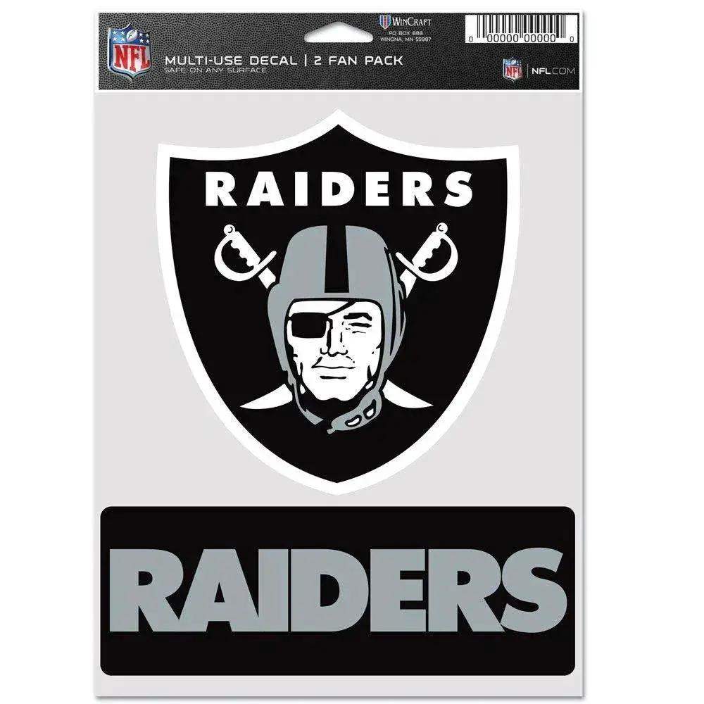 Las Vegas Raiders Fan Decal Pack for Multiple Surfaces - ToylandEU™