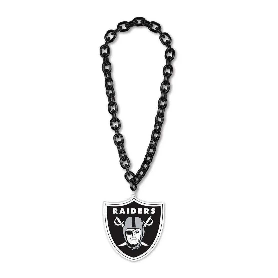 Las Vegas Raiders Foam Logo Necklace With Big Chain - ToylandEU™
