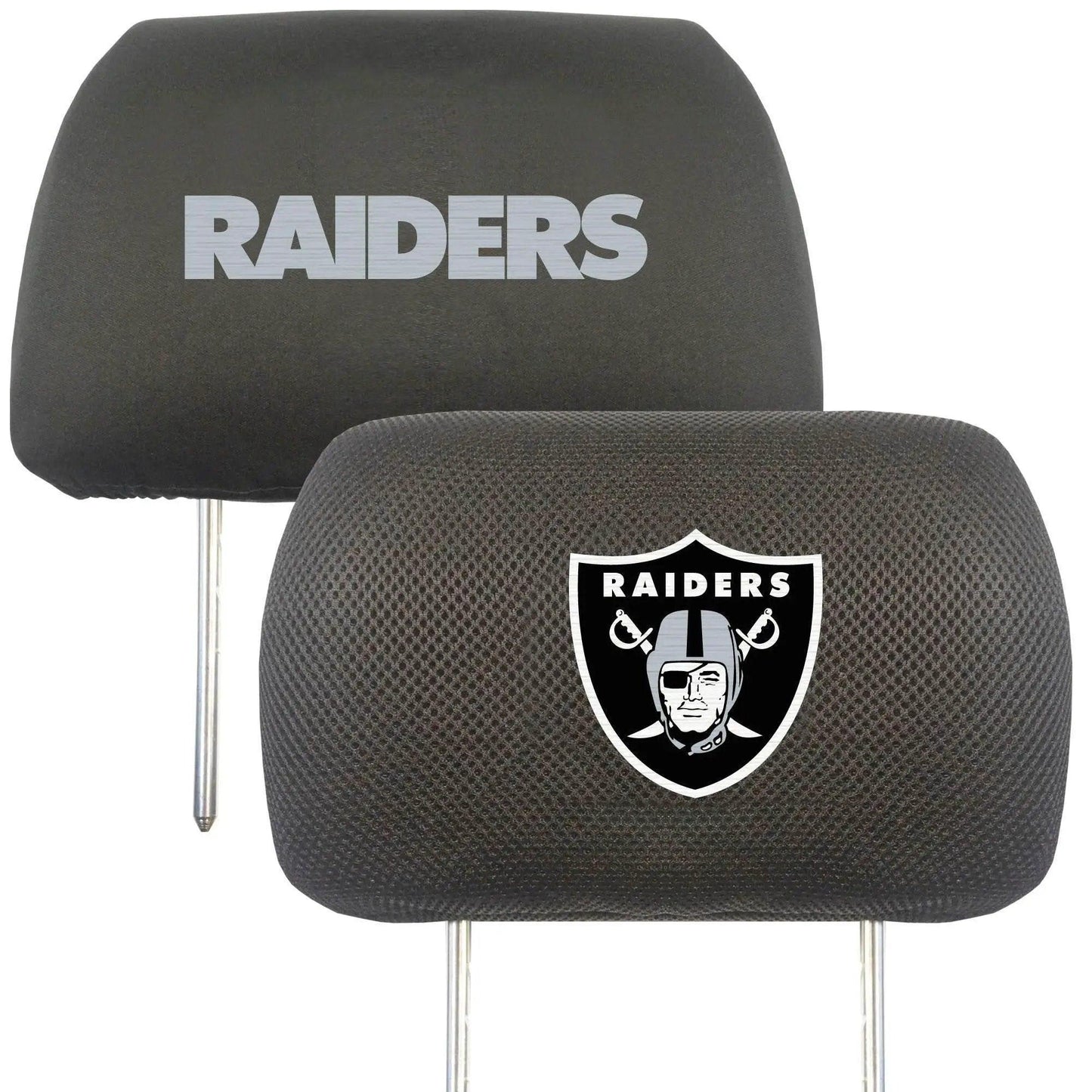 Las Vegas Raiders Headrest Covers Embroidered FanMats - ToylandEU™