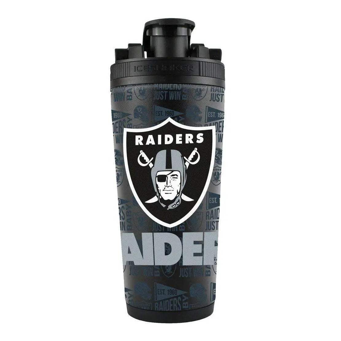 Las Vegas Raiders Ice Shaker 26oz Stainless Steel Insulated - ToylandEU™