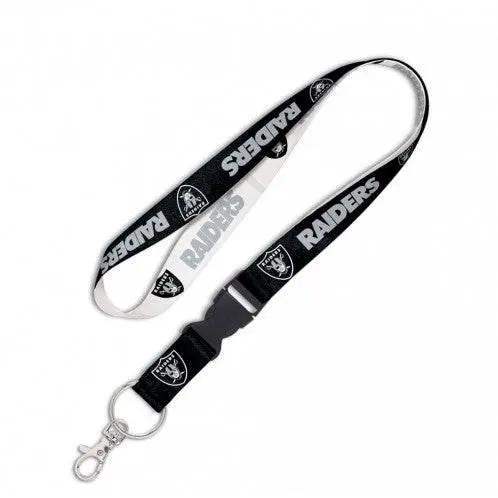 Las Vegas Raiders Lanyard With Detachable Buckle ID Holder - ToylandEU™