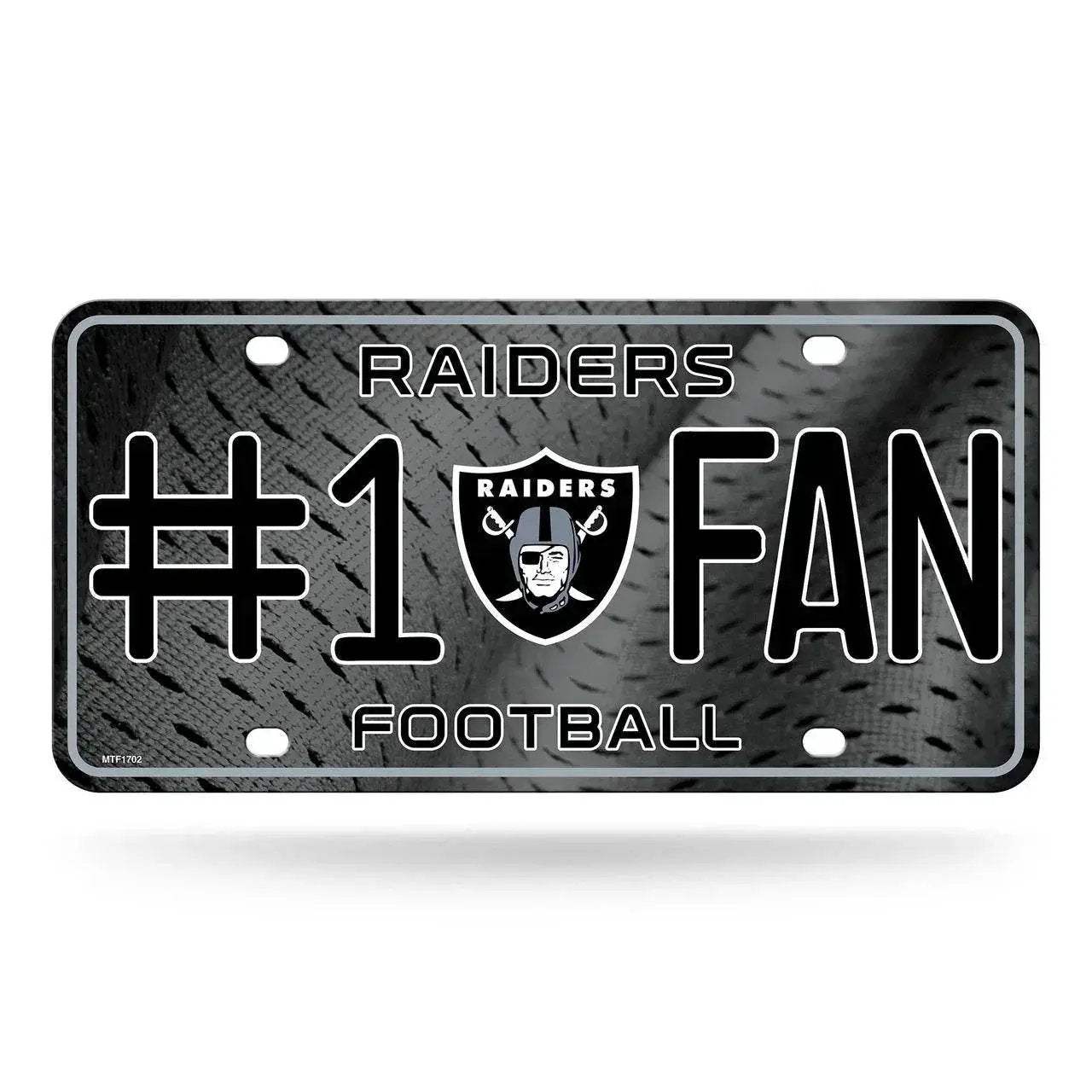 Las Vegas Raiders License Plate Fan Aluminum 6x12 Inches - ToylandEU™