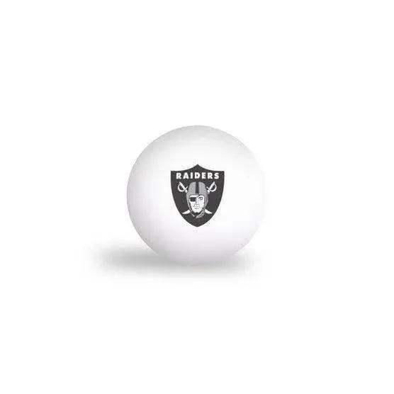 Las Vegas Raiders Ping Pong Balls Six Pack Regulation Size - ToylandEU™