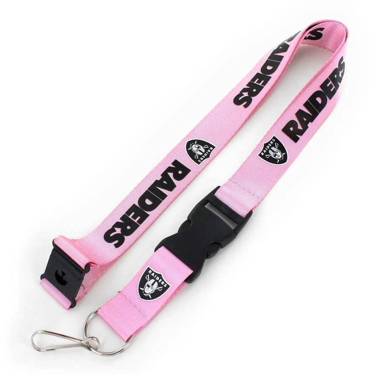Las Vegas Raiders Pink Lanyard With Breakaway Clip - ToylandEU™
