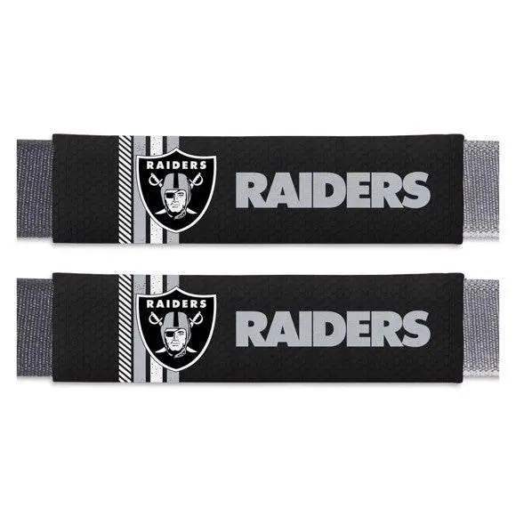 Las Vegas Raiders Seat Belt Pad Set Team Color 2 Pack - ToylandEU™