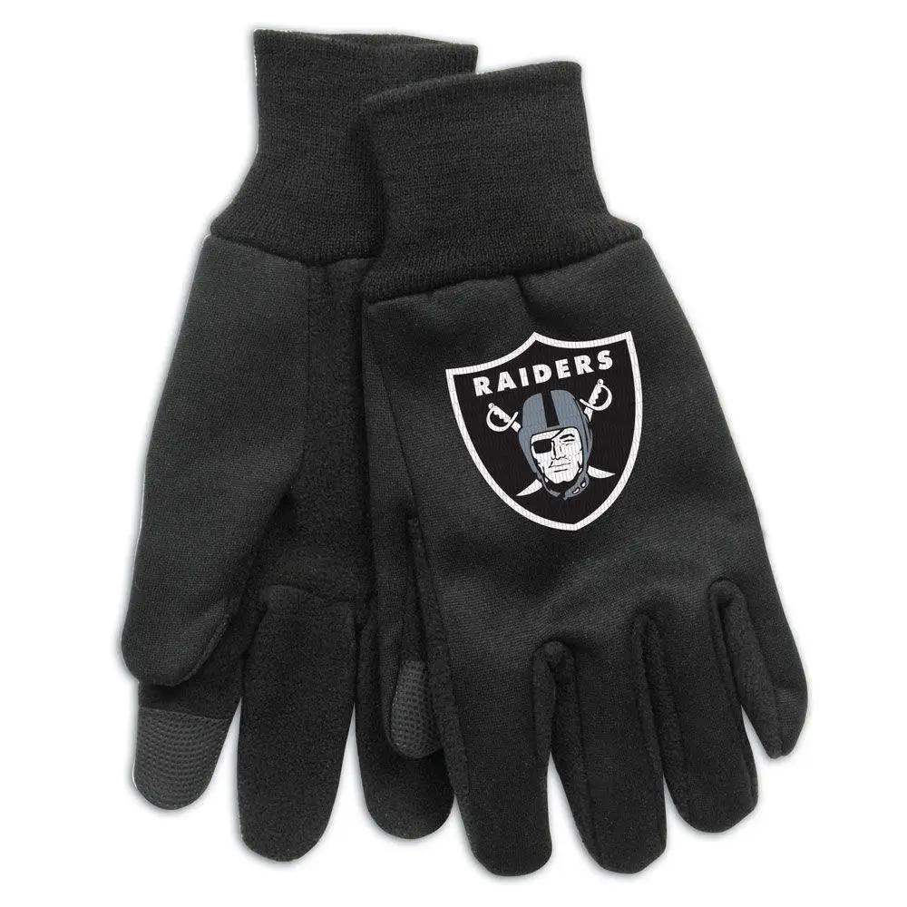 Las Vegas Raiders Tech Style Touchscreen Gloves For Adults - ToylandEU™