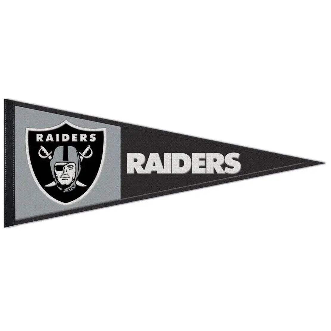 Las Vegas Raiders Wool Pennant 13x32 Official Team Flag - ToylandEU™