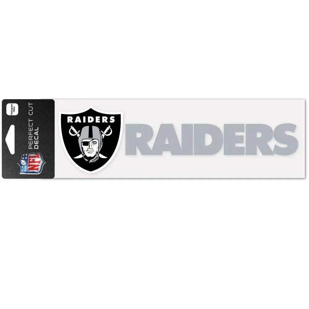 Las Vegas Raiders Wordmark Decal 3x10 Perfect Cut Vinyl - ToylandEU™