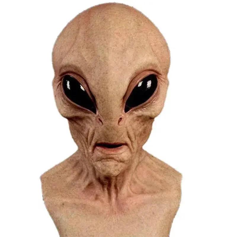 Stunning Alien Green UFO Latex Mask Toyland EU - ToylandEU™