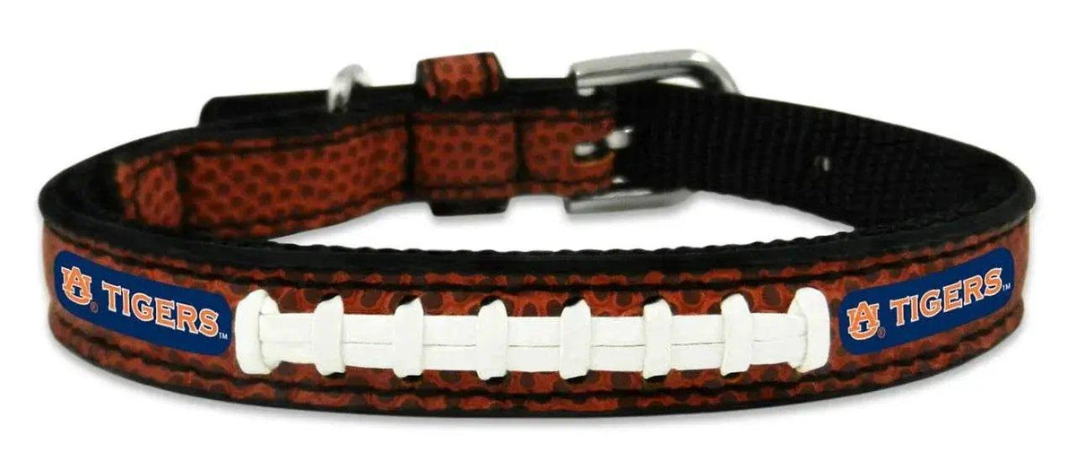 Auburn Tigers Classic Leather Toy Football Collar Gamewear - ToylandEU™