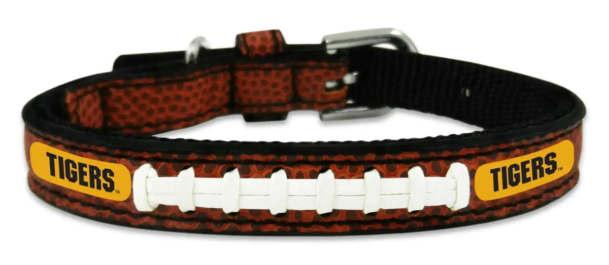 Missouri Tigers Classic Leather Toy Football Collar CO - ToylandEU™