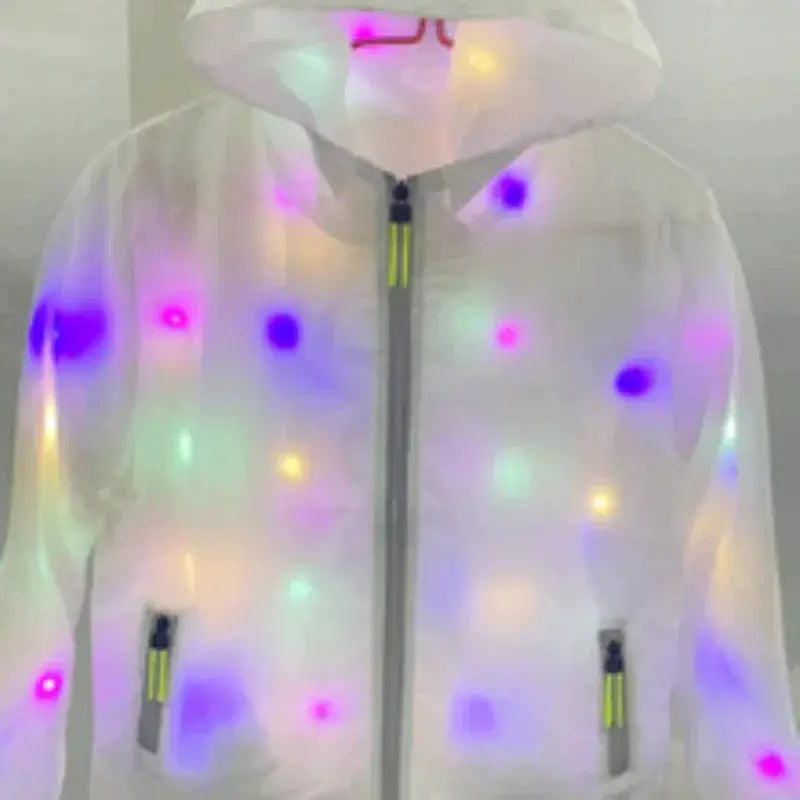 Led Light Up Rave Jacket Waterproof For Night Performances - ToylandEU