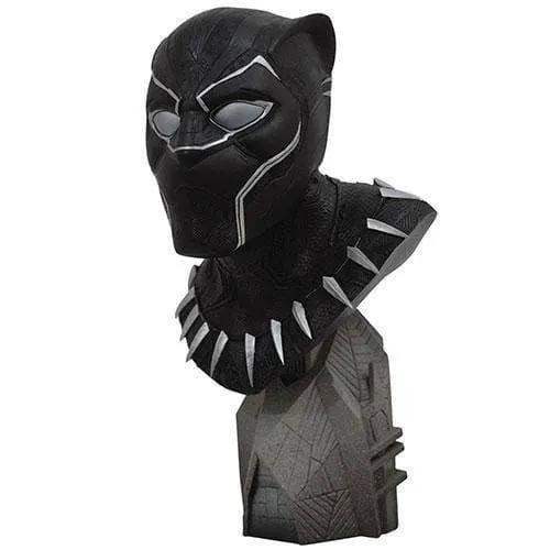 Black Panther Bust Half Scale Resin Intricately Detailed - ToylandEU