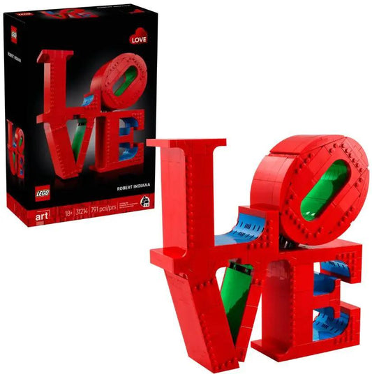 Lego Art Love Mosaic Kit Official Robert Indiana Design - ToylandEU™