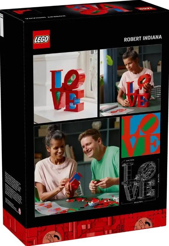 Lego Art Love Mosaic Kit Official Robert Indiana Design - ToylandEU™