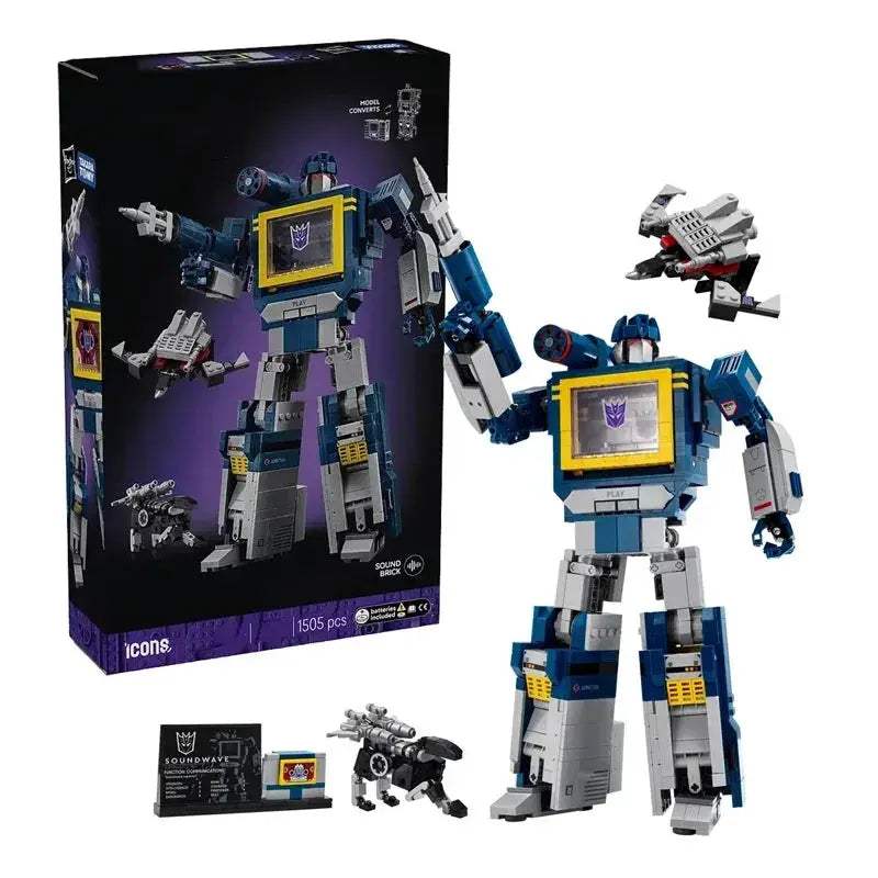 Lego Compatible Blue Robot Building Blocks Collectors Edition - ToylandEU