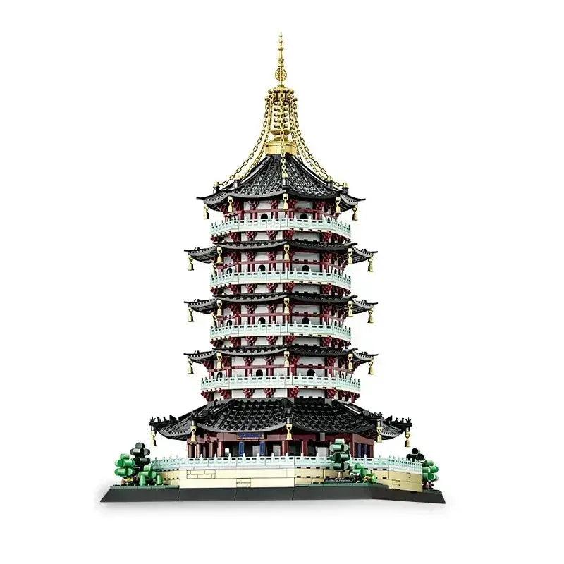 Lego Compatible Building Block Toys Leifeng Pagoda Kit - ToylandEU™