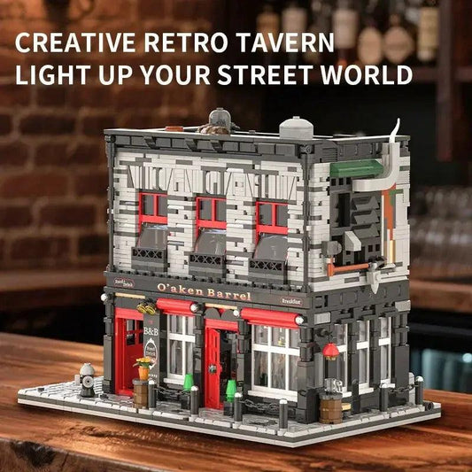 Lego Compatible Building Blocks Antique City Scene - ToylandEU™