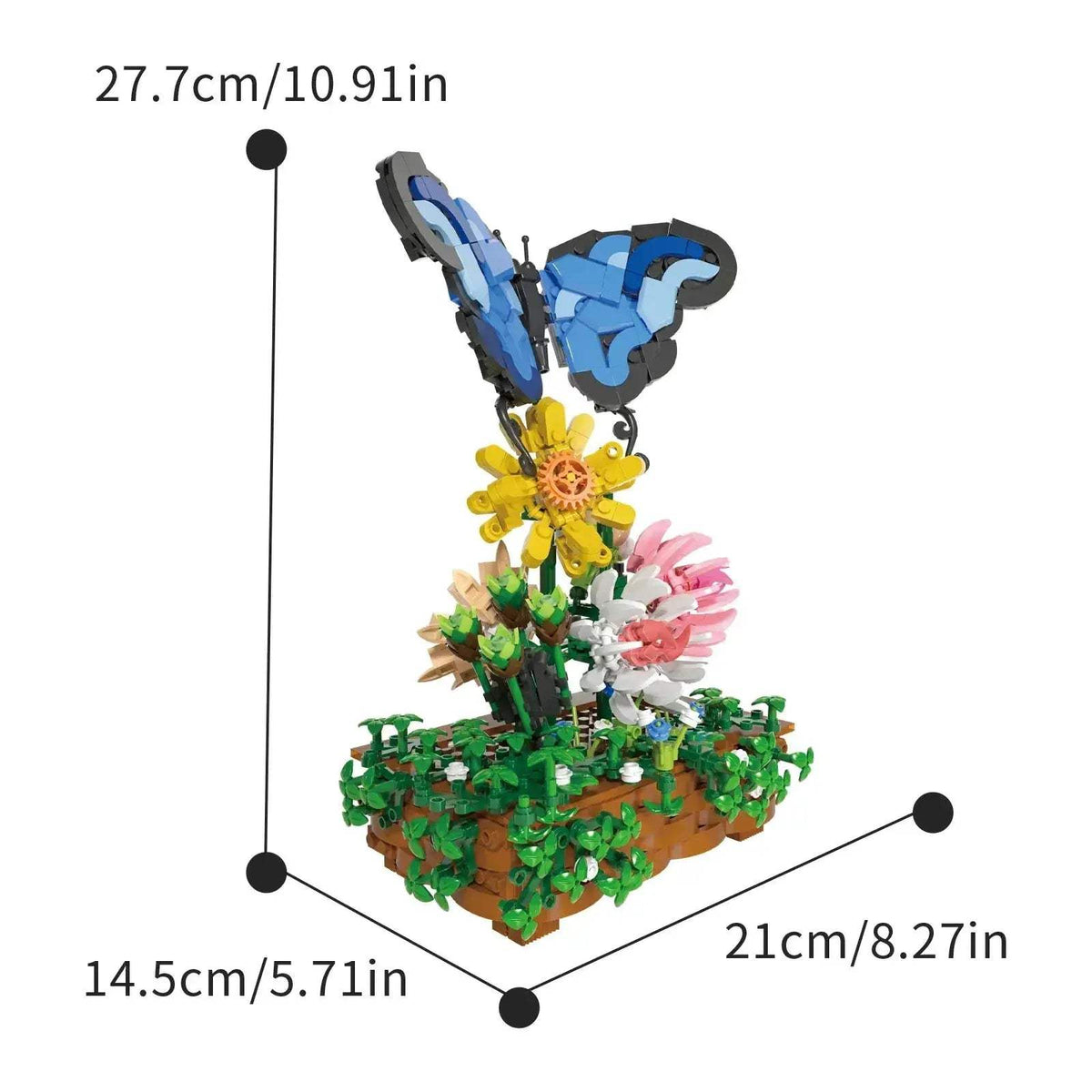 Lego Compatible Building Blocks Bonsai Desk Decor - ToylandEU™
