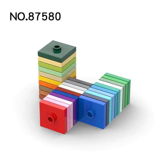 Lego Compatible Building Blocks Durable 50Pcs 2x2 Plate - ToylandEU™