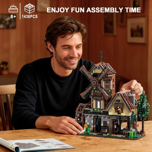 Lego Compatible Building Blocks Farm House Set Educational - ToylandEU™