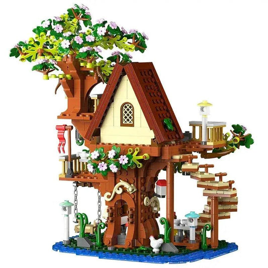 Lego Compatible Building Blocks Sakura Treehouse Set - ToylandEU™