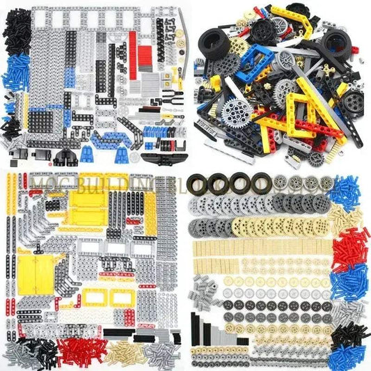 Lego Compatible Building Blocks Tech Set For Cars And Motorcycles - ToylandEU