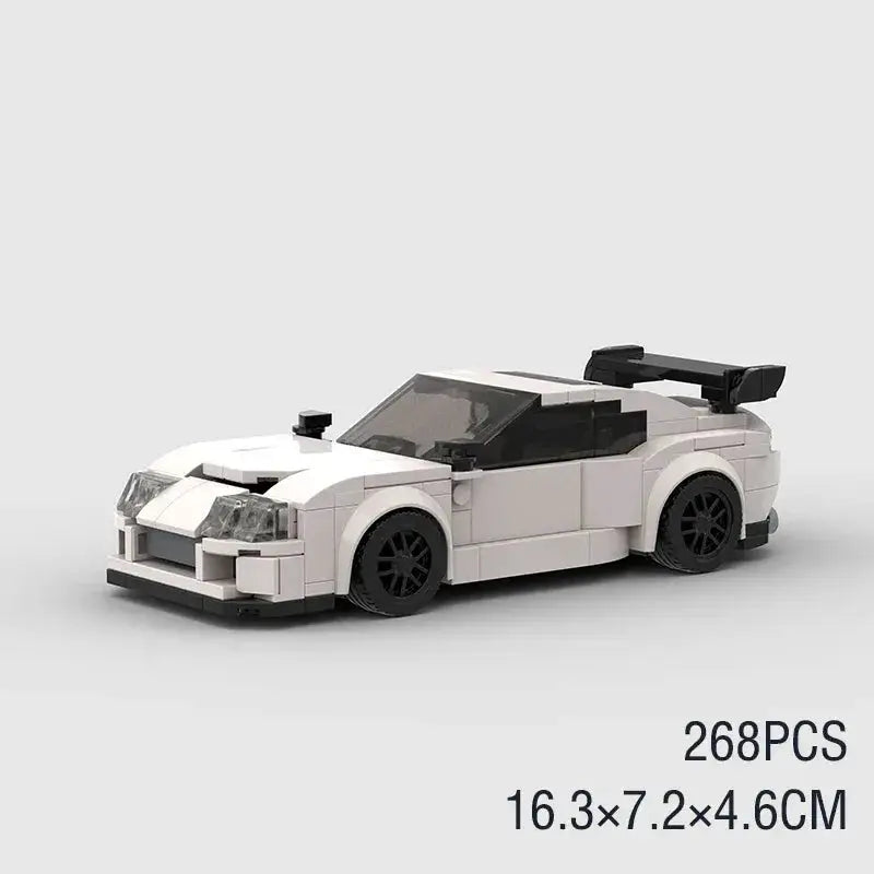 Lego Compatible Car Building Blocks A80 Supra Moc Replica - ToylandEU