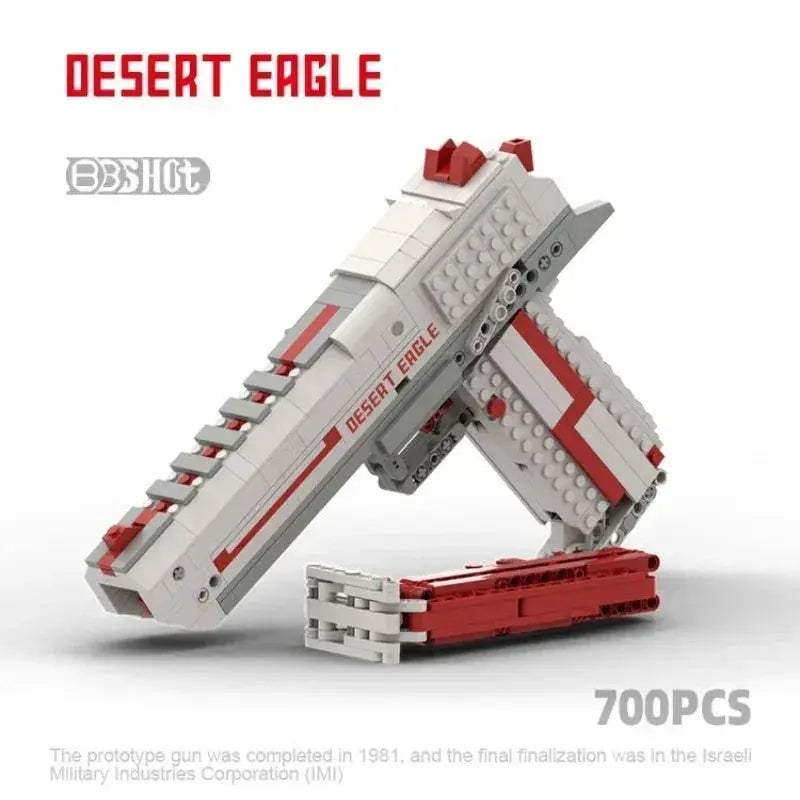 Lego Compatible Desert Eagle Building Blocks Set Eight Types - ToylandEU