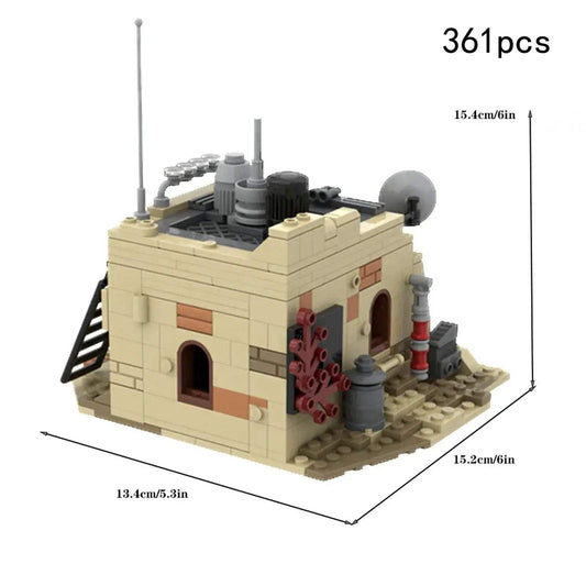 Lego Compatible Desert Planet Block Model 361 Pcs Fans - ToylandEU™