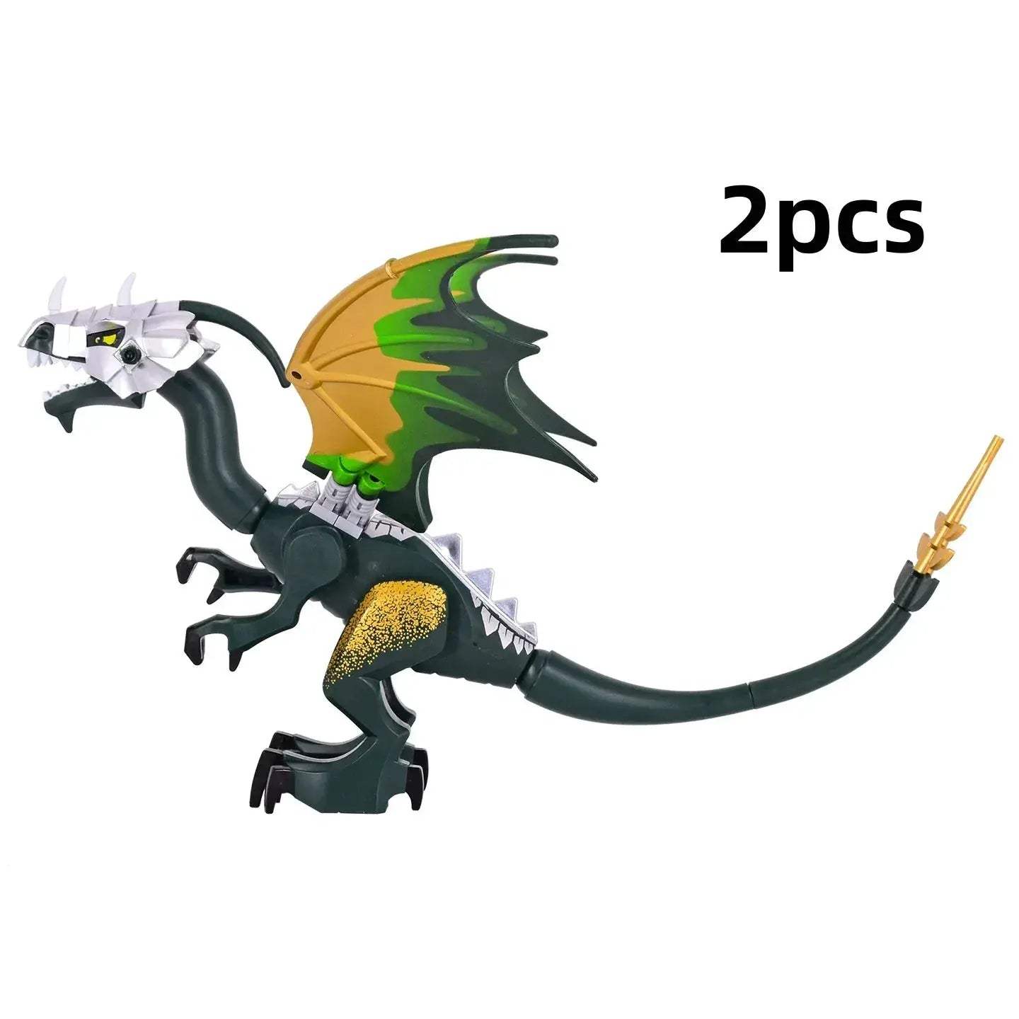 Lego Compatible Dragon Knight Figures For Creative Medieval Play - ToylandEU
