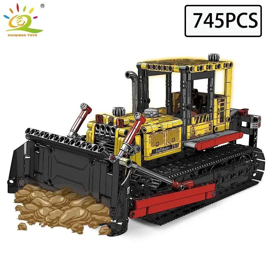 Lego Compatible Engineering Truck Building Block Set For Kids - ToylandEU