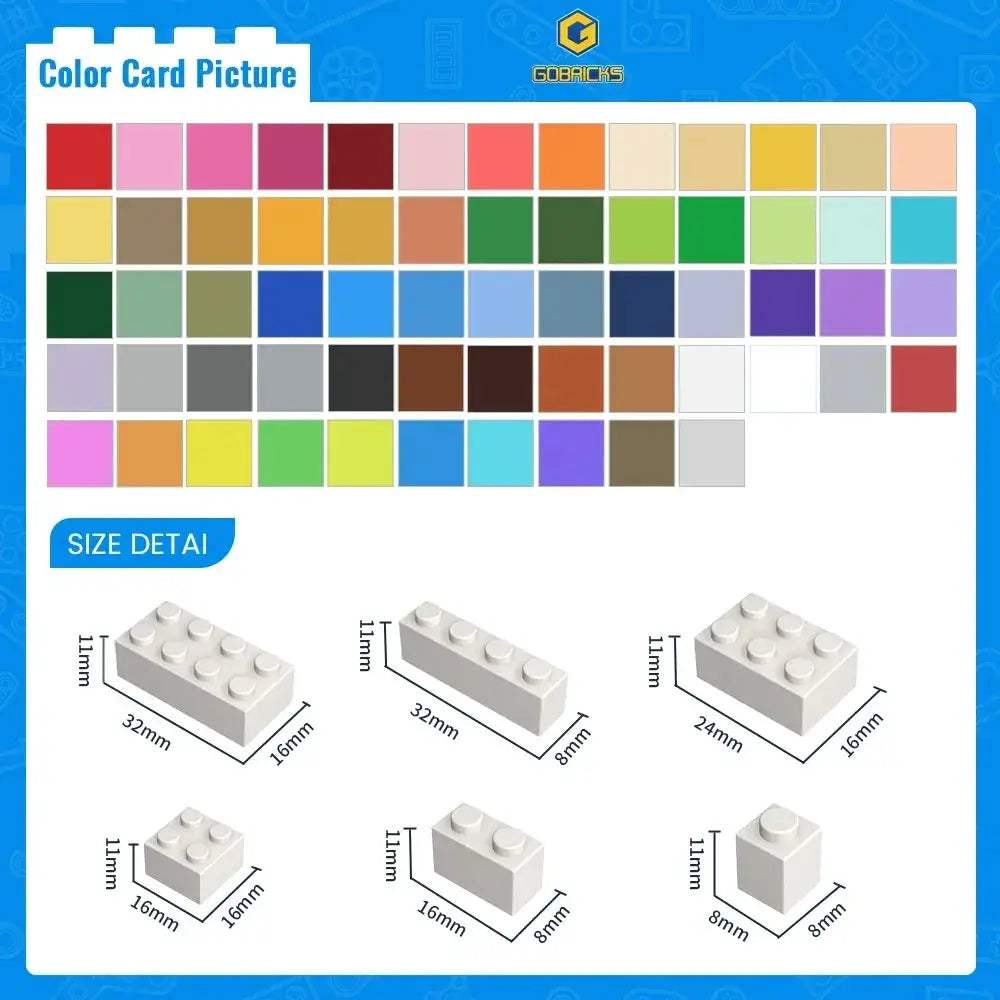 Lego Compatible Gobricks Building Blocks For Custom MOC - ToylandEU™
