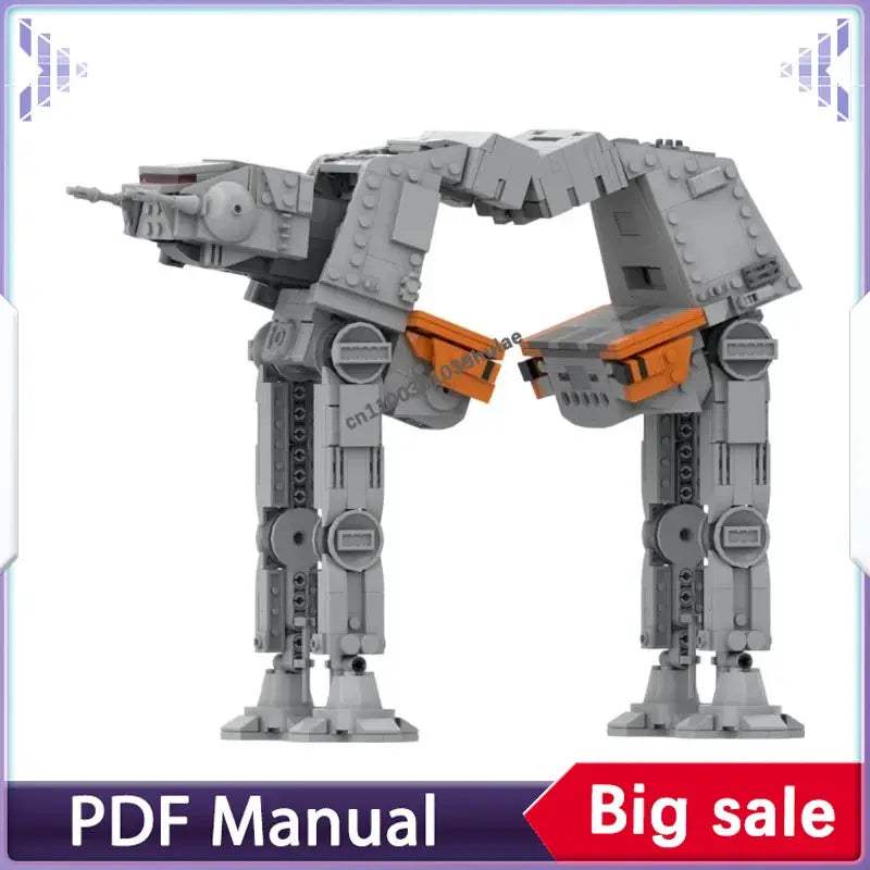 Lego Compatible Mech Building Set Retractable Walker - ToylandEU™