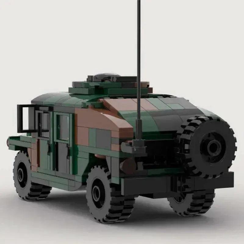 Lego Compatible Military Tank DIY Kit Creative Kids - ToylandEU™
