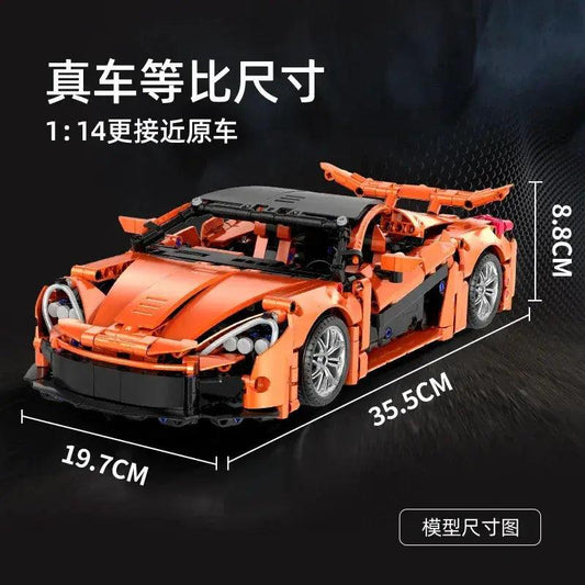 Lego Compatible Racing Car Educational Blocks Kit - ToylandEU™