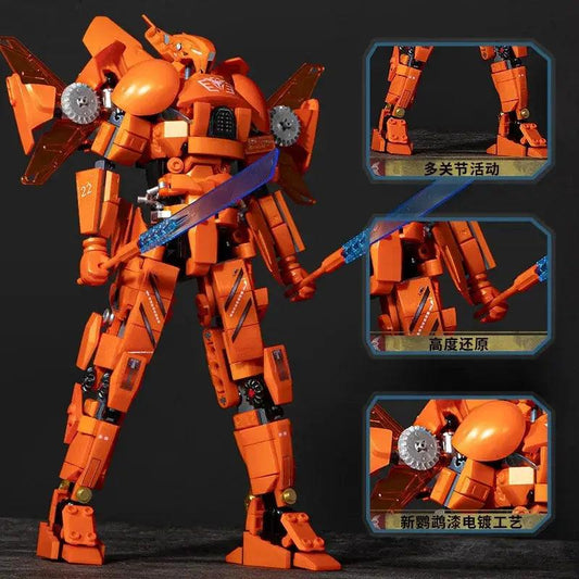 Lego Compatible Robot Building Blocks Mecha Warrior - ToylandEU™