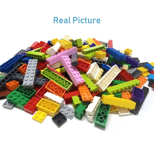 Lego Compatible Thick Building Blocks 1x2 Dots Durable - ToylandEU™