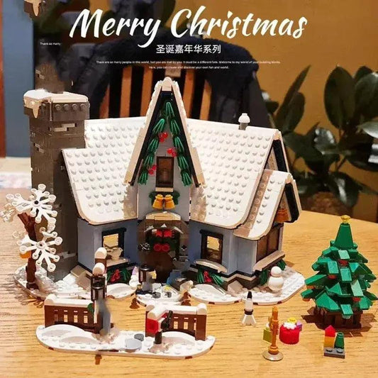 Lego Compatible Winter Village Building Blocks Set - ToylandEU™